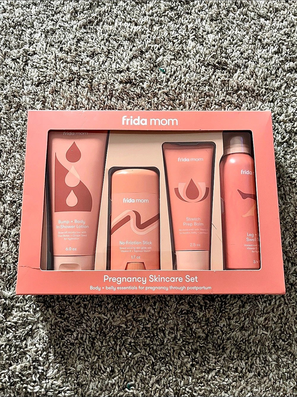 frida mom Pregnancy Skincare Set NWT Pink